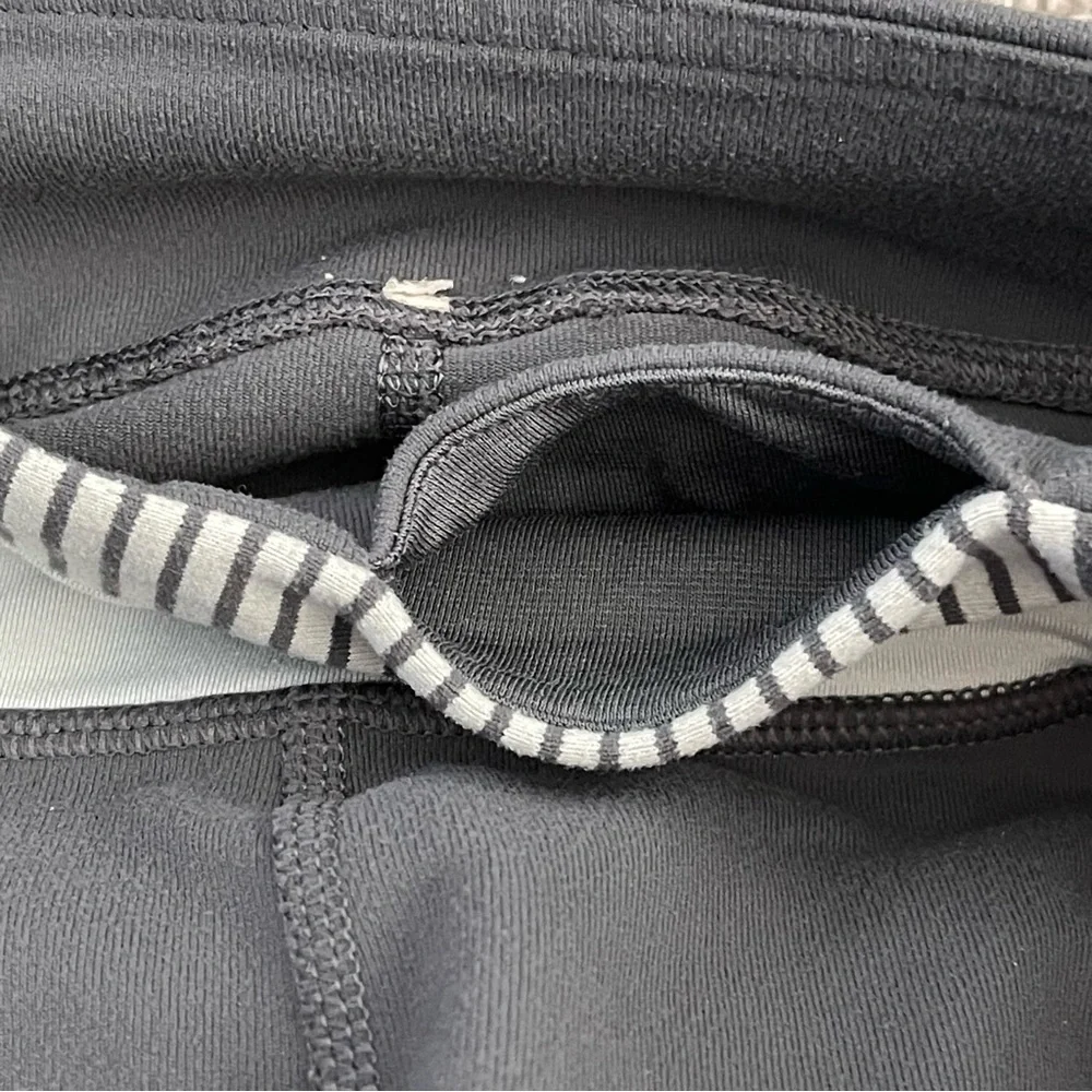 Lululemon Stripe Ruched Leggings